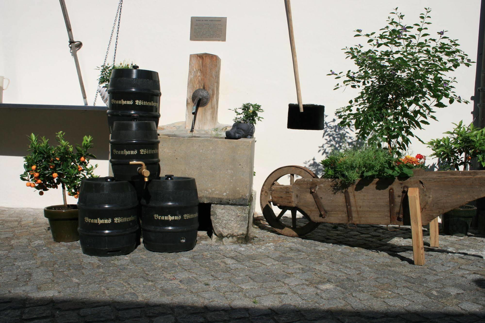 Hotel Brauhaus Wittenberg Exterior foto